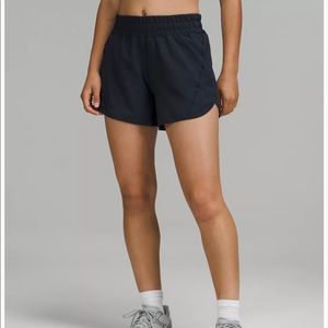 Lululemon Track That Mid-Rise Lined Short 5”